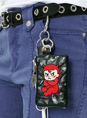 runningHIGH 25秋新款卡通印花迷你卡包韩国代购