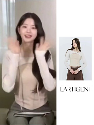 LARTIGENT镂空插肩上衣韩国代购