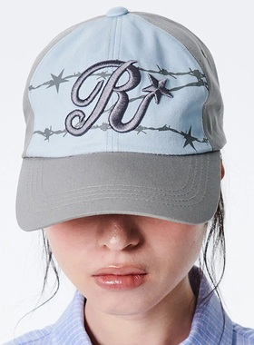 runningHIGH 25夏季新品美式logo刺绣字母鸭舌帽遮阳帽韩国代购