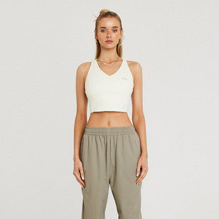 HDEX 25春夏季新品修身V领吊带运动背心百搭无袖上衣韩国代购