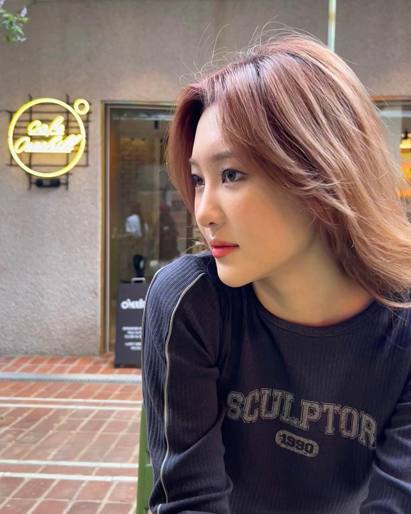 修身圆领字母印花复古秋季