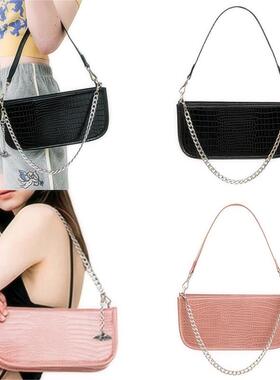 秒发runningHIGH 21夏季新品时尚百搭法棍包链条腋下包单肩包代购