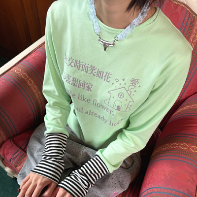 MOMENTEL 25秋新品设计感甜美蕾丝边y2k项链百搭锁骨链韩国代购