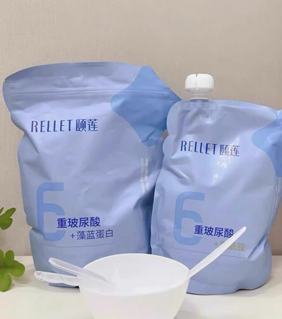 颐莲玻尿酸水光盈润软膜补水