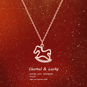 「旋转木马」少女心s999纯银项链女轻奢小众高级感送闺蜜生日礼物