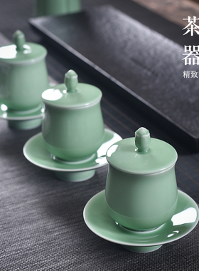 莲花供水杯供佛杯家用佛前圣水杯大悲水杯佛堂净水杯仙家供杯佛具