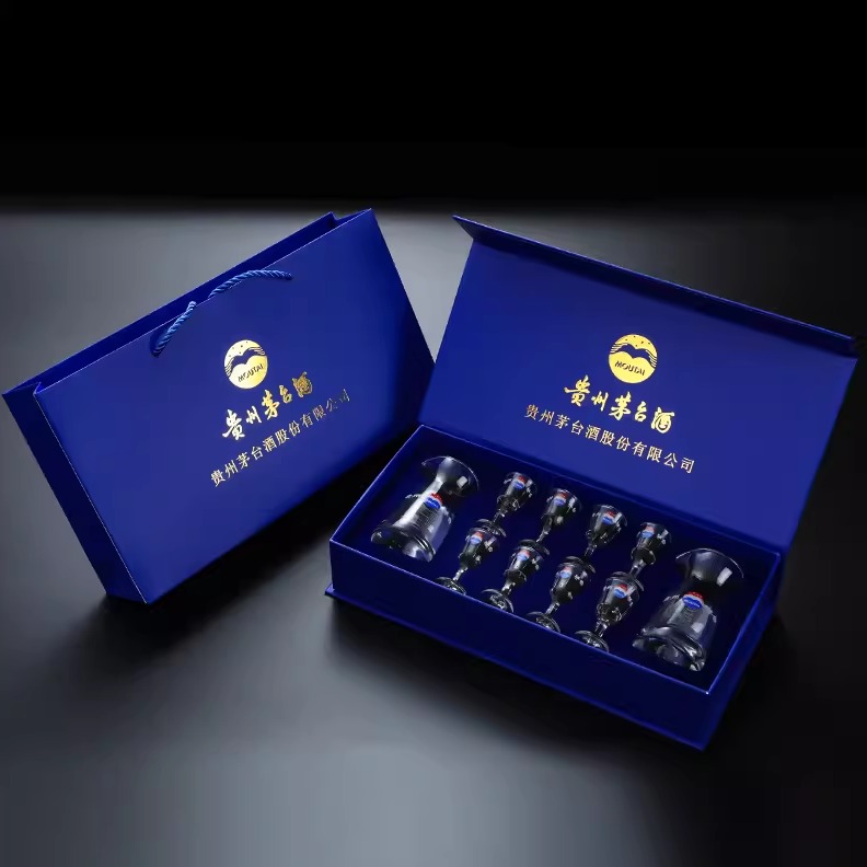 玻璃白酒杯高档礼盒套装