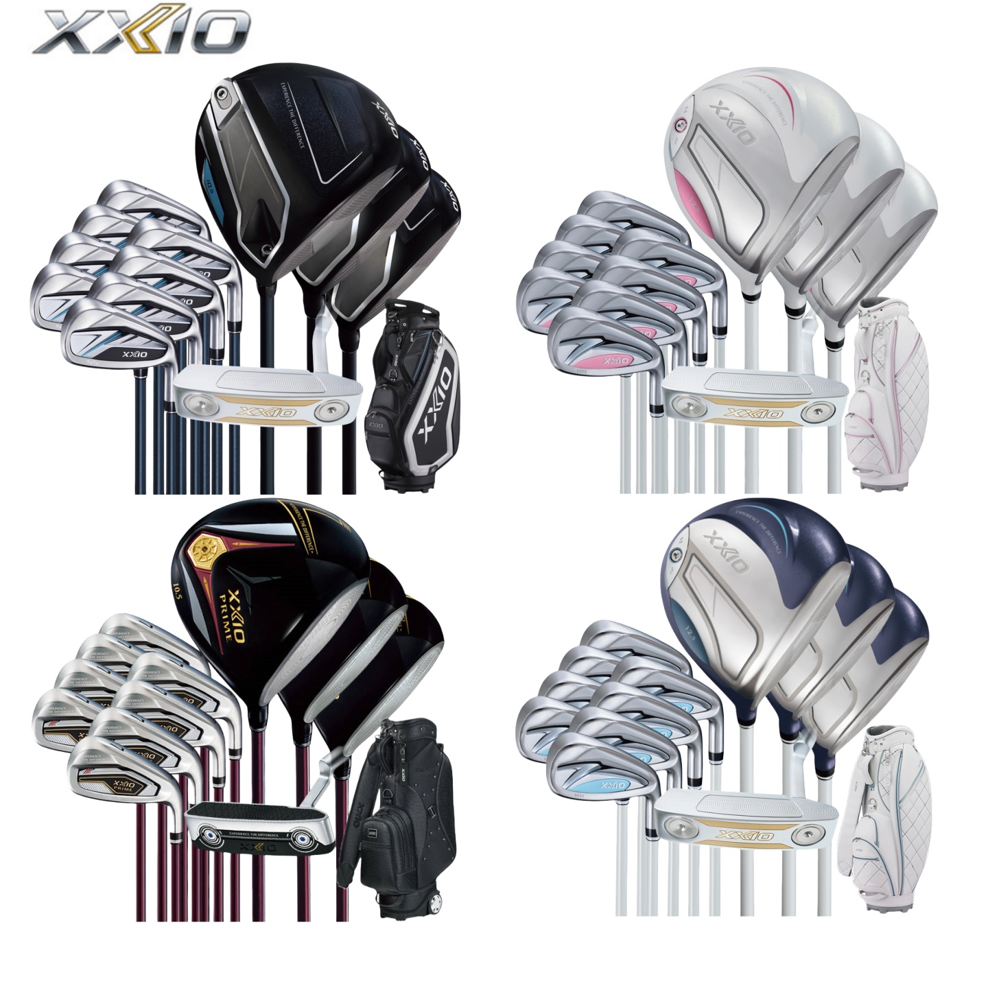 XXIO高尔夫球杆MP1400男女士套杆