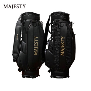 MAJESTY玛嘉斯蒂高尔夫男士球包皮革防水轻便标准车载包迷彩球包