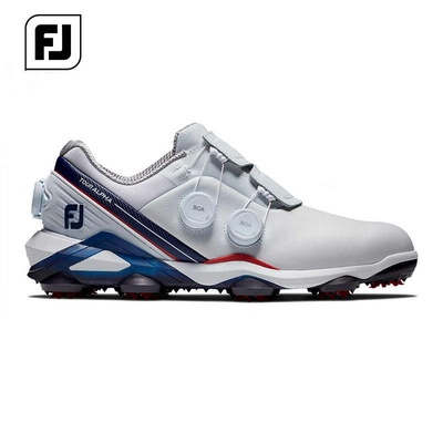 footjoy高尔夫男士球鞋防水有钉