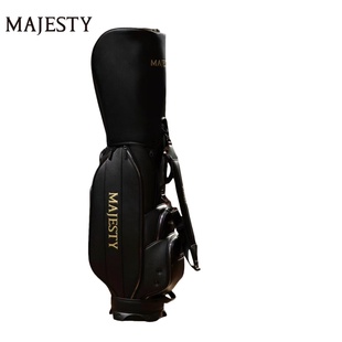 正品MAJESTY玛嘉斯帝高尔夫球包皮革防水轻便golf男女士球包新款