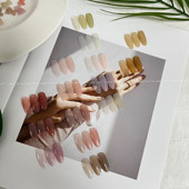 G15打底晕染渐变彩色罐装 LOUYIKI甲油胶夏天冰透色 G系列G01 色胶