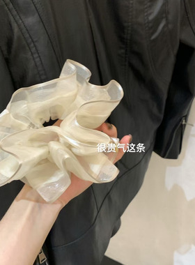 韩国进口浪漫网纱大肠发圈头绳女
