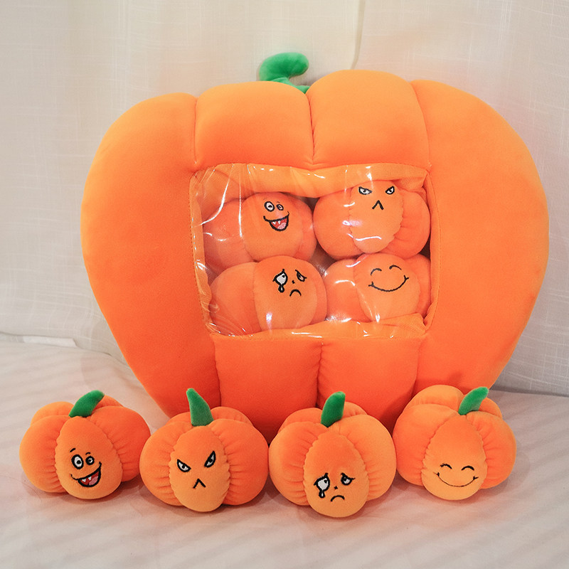 可视手捂抱枕羽绒棉一袋公仔玩偶