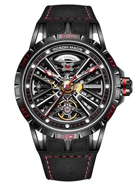 劳士顿2023无谓新款潮流时尚男士全自动机械男表2701