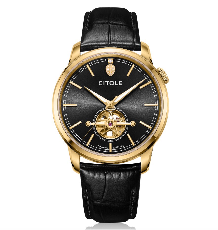 CITOLE西腾胜利之心全自动机械镂摆男款