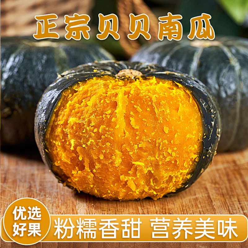 【不粉包赔】内蒙古正宗贝贝南瓜板栗味粉糯香甜孕妇宝宝代餐辅食