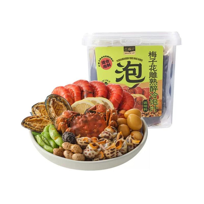 盒马代购匠酱好梅子花雕熟醉冷泡汁调味料300g*4醉虾醉鸡醉蟹鲍鱼