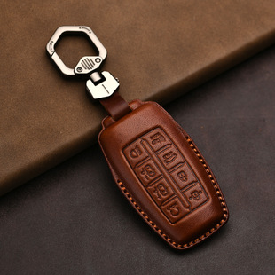 gv80 gv70汽车真皮包壳 g70 适用于捷尼赛思Genesis钥匙套G80