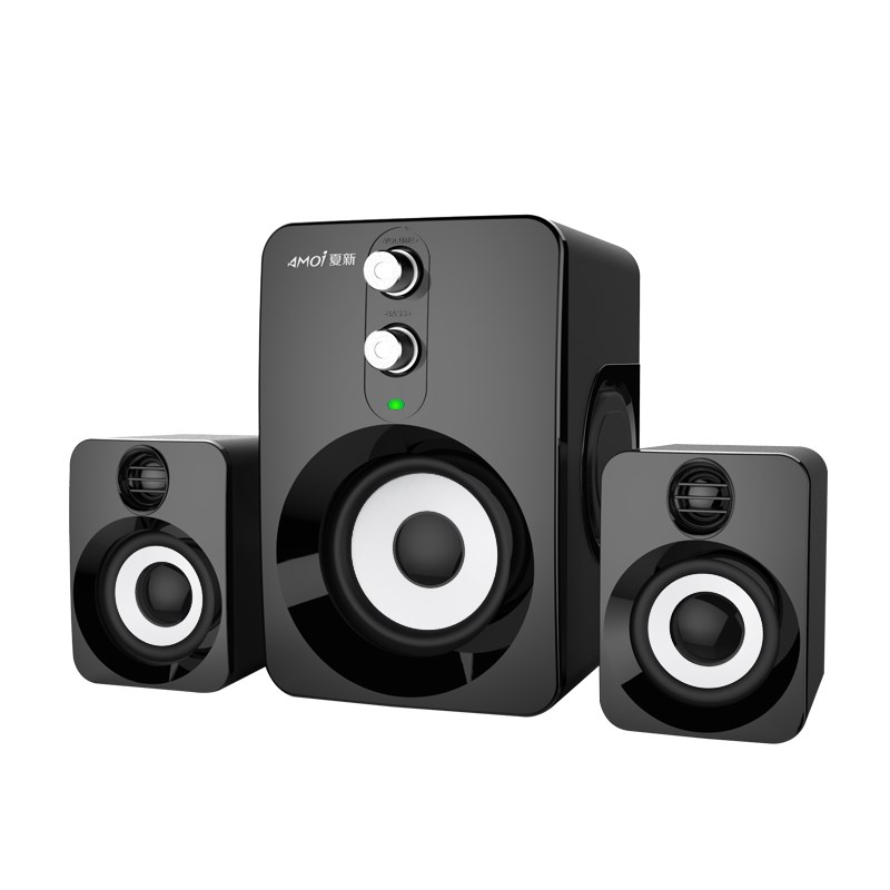 Amoi/夏新 A570 臺式電腦筆記本音響家用USB多媒體藍牙音箱2.1低