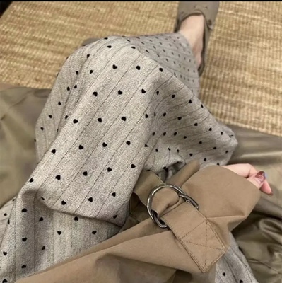 夏季舒适棉绸阔腿女士