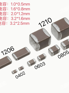 0402 0603 0805 1206 1210 220UF 227K X5RX7R 6.3V-500V贴片电容