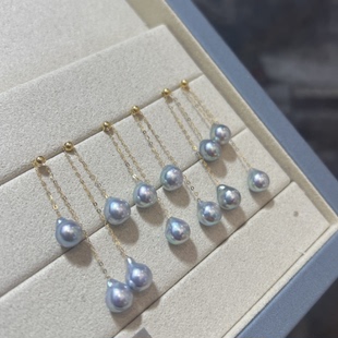 DM70 18K金真多麻珍珠耳线 大美唤推荐