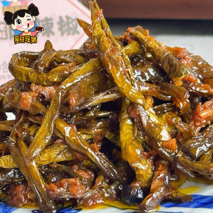 湖南特产爱成瑶妹老坛晒辣椒开胃下饭菜干辣椒拌饭拌面瓶装 即食