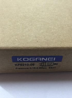KOGANEI小金井KF5210-08电磁阀KF5110-06 220V  24V气缸BDA16*30
