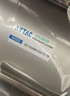 原装正品亚德客AIRTAC气缸SC100X80-DG1017B  SU50X80-DG534B B04