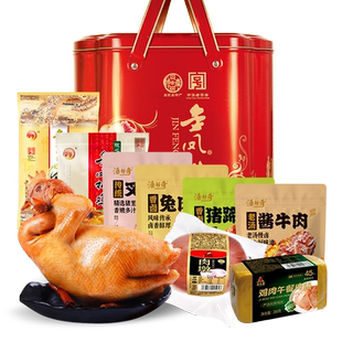 金凤扒鸡年货礼盒中华老字号肉食熟食礼包凤祥如意河北石家庄特产