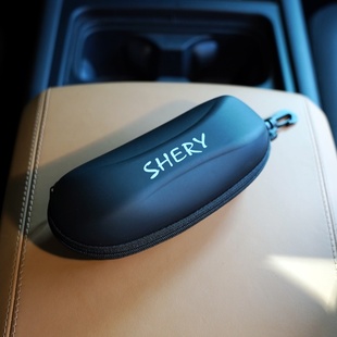 墨镜盒男女款 拉链创意近视眼睛盒 运动简约便携抗压太阳眼镜盒时尚