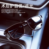 飞秒眼疾激光方框防风墨镜时尚 眼睛术后护目镜 男女手术防护眼镜