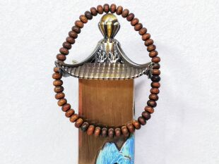 老挝虫漏 算盘珠 单圈沉香手串 5mm 天然野 酸甜花果香凉感 供佛