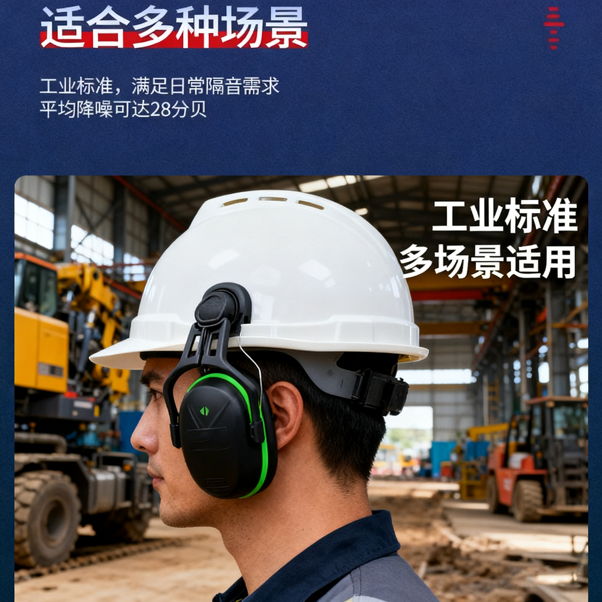 MSAV-GARD帽盔式配帽式隔音耳罩