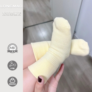 2026新款宝宝袜子春款超洋气百搭婴幼儿休闲中筒袜婴儿地板袜春季