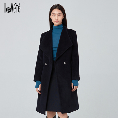 Lovete商场同款羊毛大衣