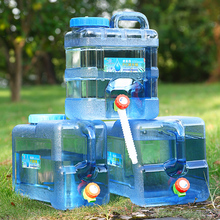 户外水桶家用储水用车载带水龙头蓄水大容量装 水饮水纯净水箱饮用