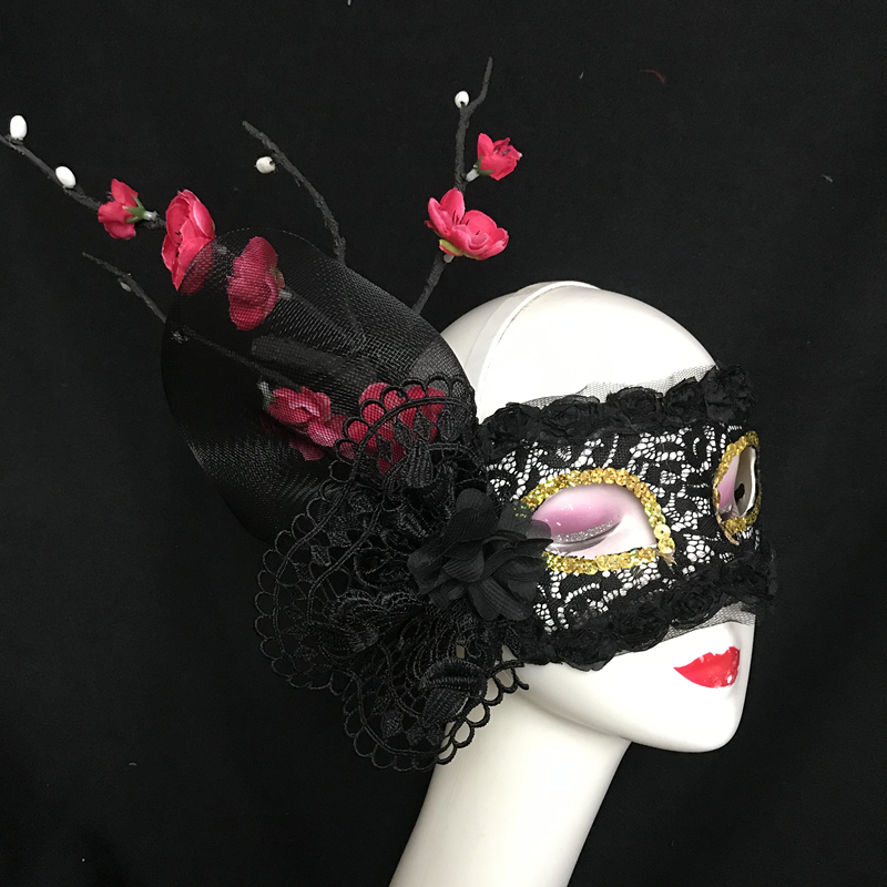 中国风女款复古公主化妆舞会模特走秀万圣节蒙面造型主播纸浆面具|msdalam kategori mod main/animasi/Zhou Bian/cos/permainan papan, Parti/Magic Supplies, alat pihak/hiasan, topeng - dari Buy2taobao.com untuk memberikan perkhidmatan ejen Taobao profesional membeli