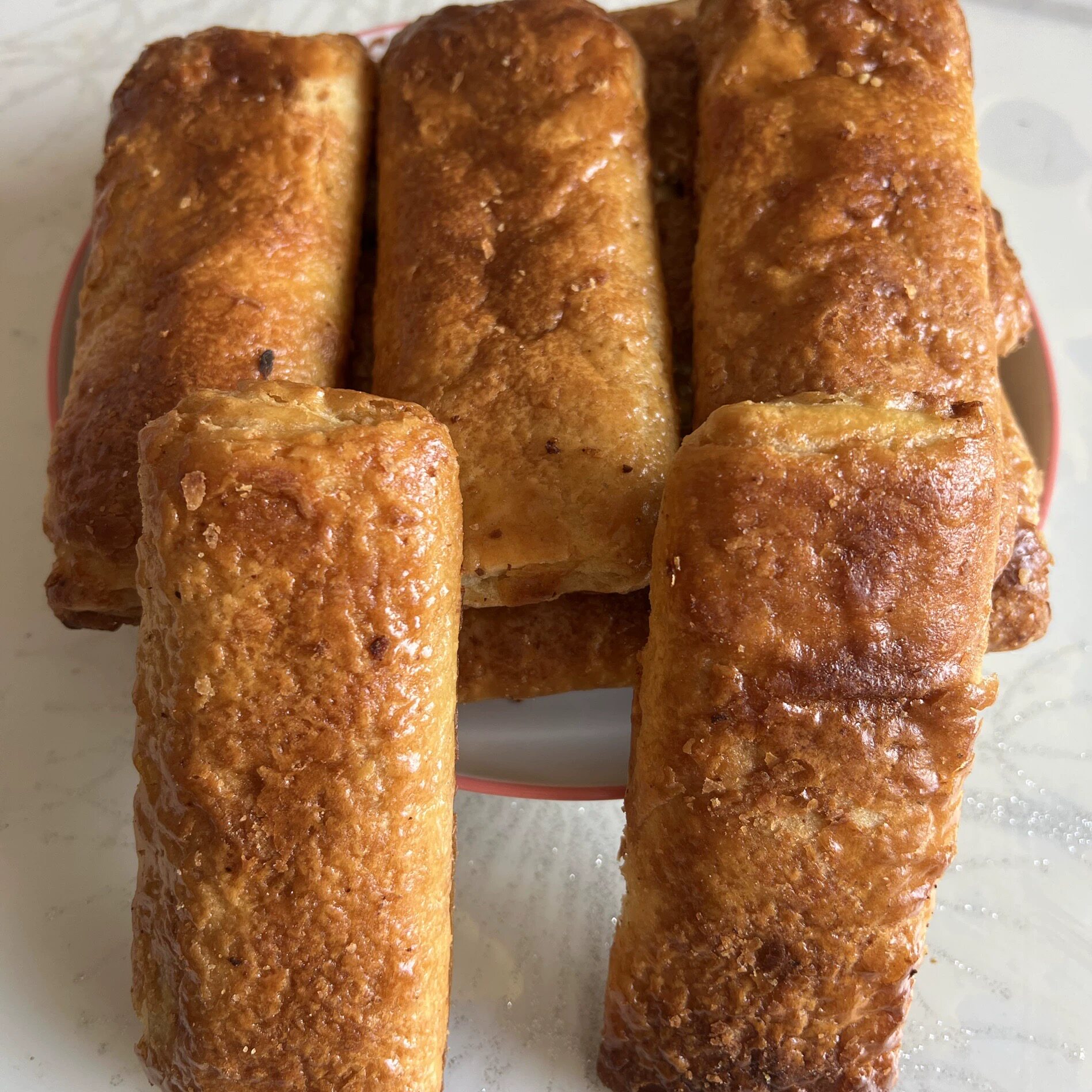 东北老式牛舌饼饼干 中式糕点早餐大人小孩老人孕妇零食休闲零食