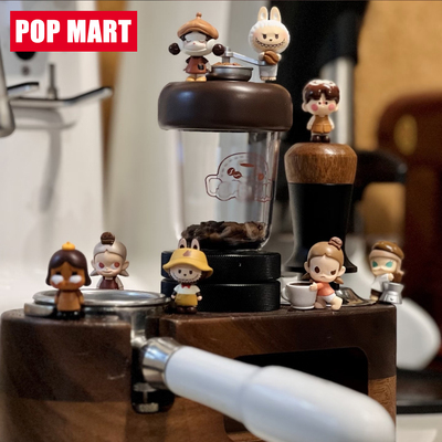 【咖啡工厂系列】咖啡豆泡泡玛特POP MART正版萌粒哭娃拉布布摆件