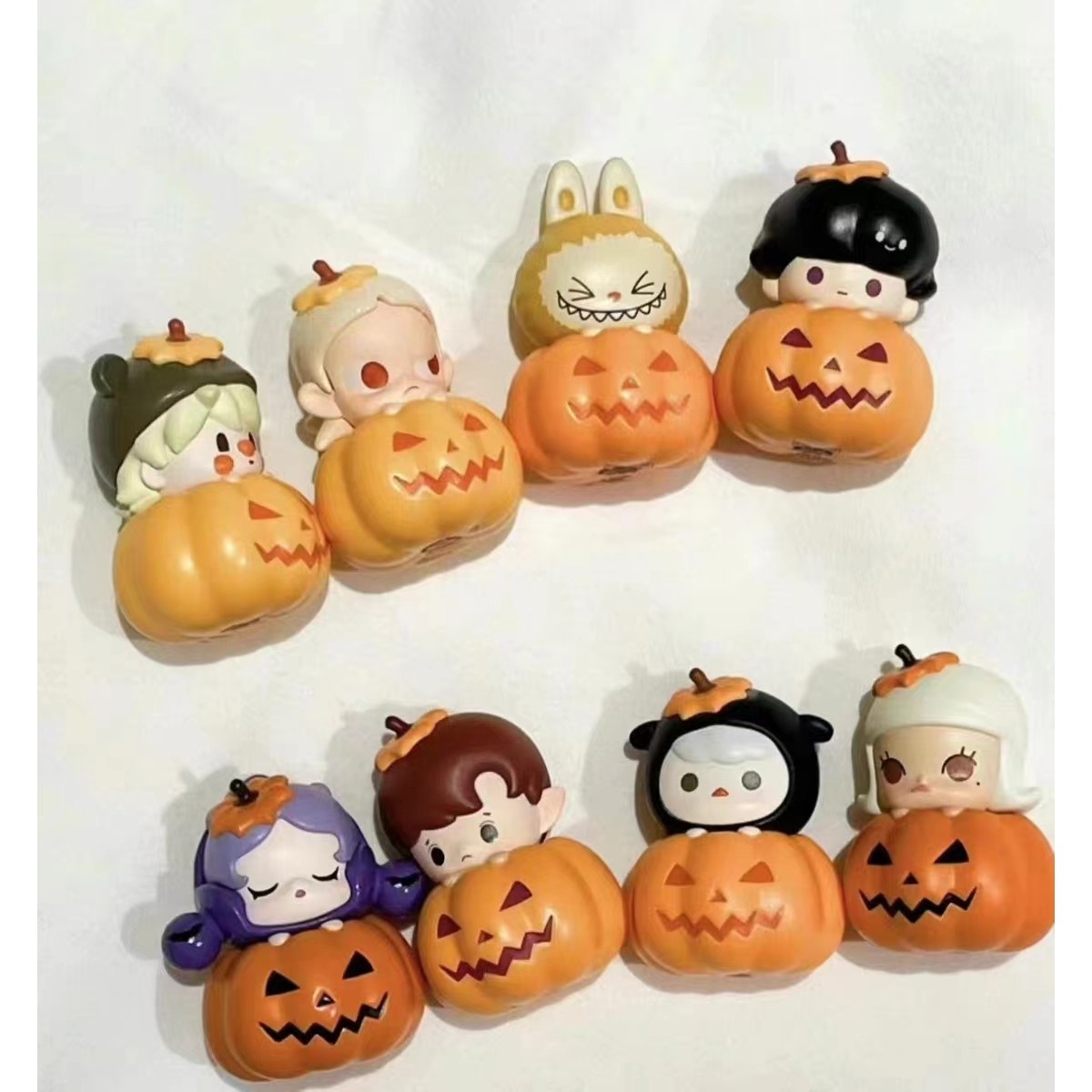 【万圣节南瓜系列】泡泡玛特POP MART正版萌粒潮玩公仔摆件玩具
