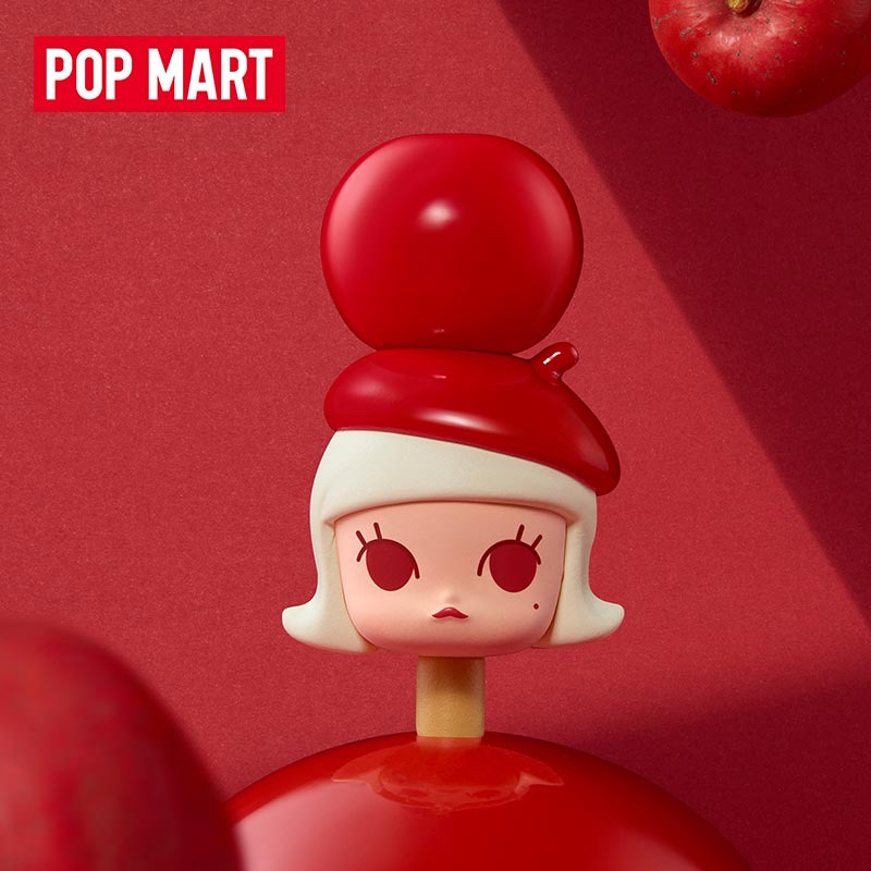 泡泡萌粒MOLLY冰糖葫芦系列公仔POPMART泡泡玛特北京限定玩具盲盒