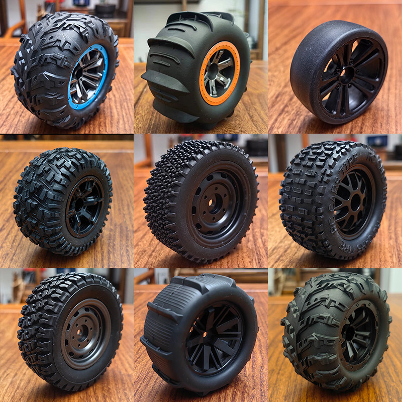 RC 원격 제어 자동차 타이어 오프로드 차량 타이어 1|16|12|10 타이어 바인더 12MM 타이어 모델