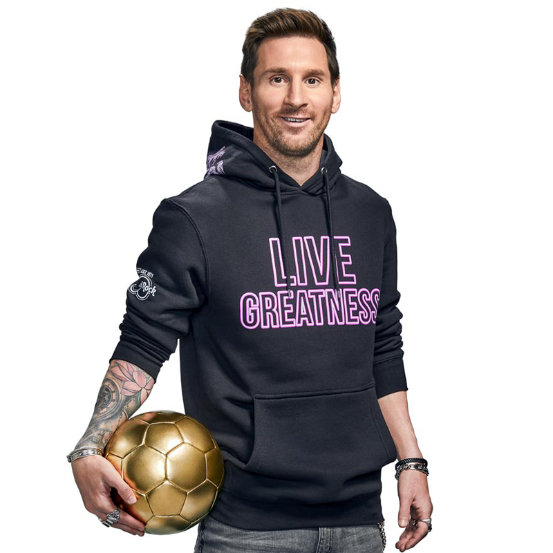 连帽卫衣梅西卫衣