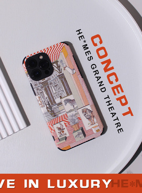 LIL 复古奢侈适用苹果14小羊皮全包手机壳iPhone13ProMax软壳mini11proXSMAXSE2代3代8plus7p男生