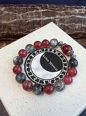 【1月NEW】无尽的爱和吸引力仪式感手链 草莓晶星辉骨干水晶手链