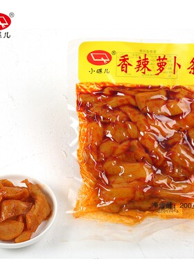 200g香辣萝卜条太阳晒制劲脆