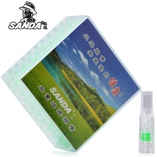 sanda三达烟嘴一次性抛弃双重