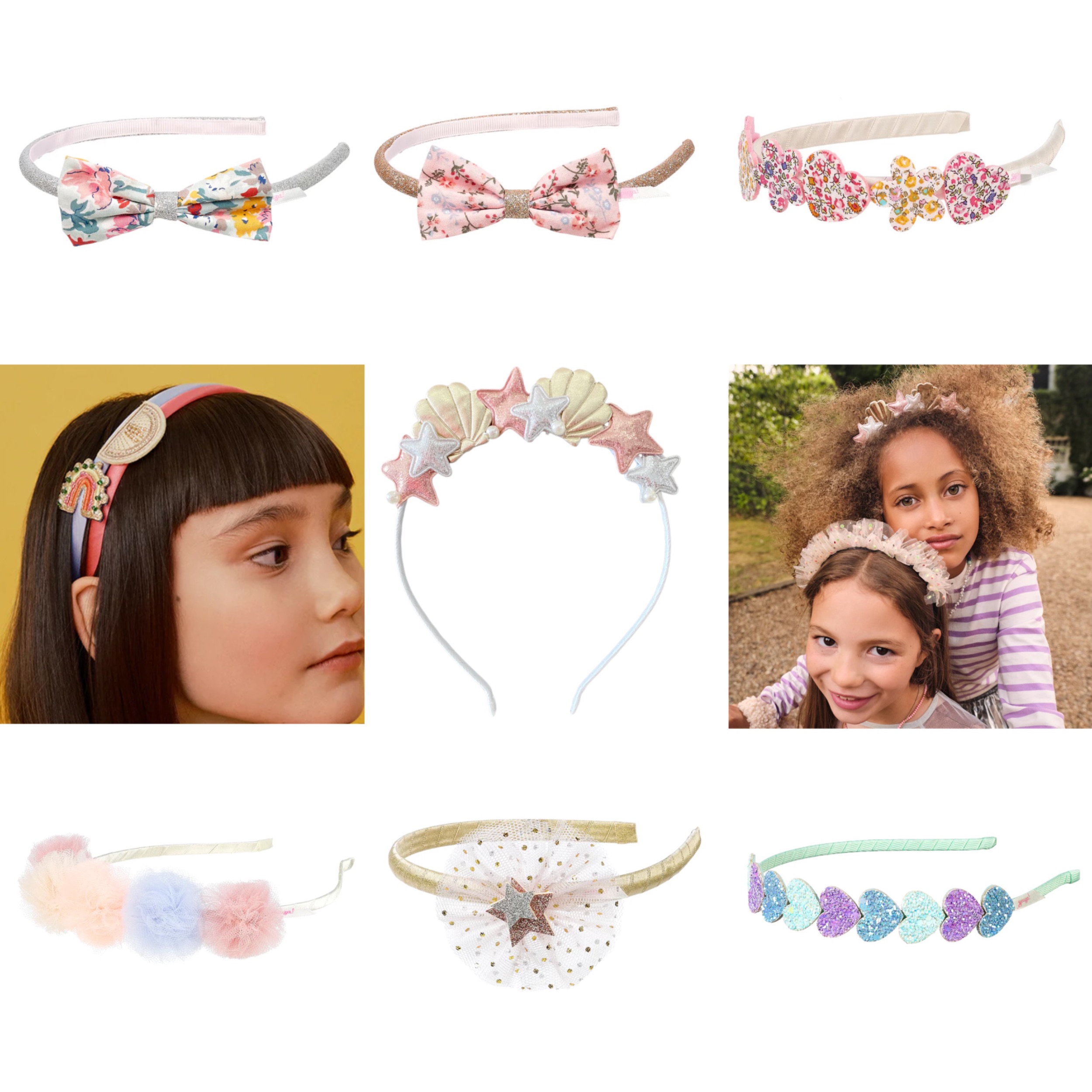 可爱女孩欧美儿童手工发箍饰品